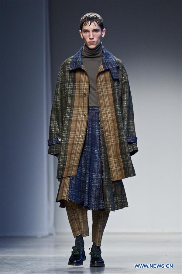 ITALY-MILAN-FASHION WEEK-MEN-CHINESE DESIGNER-MIAORAN