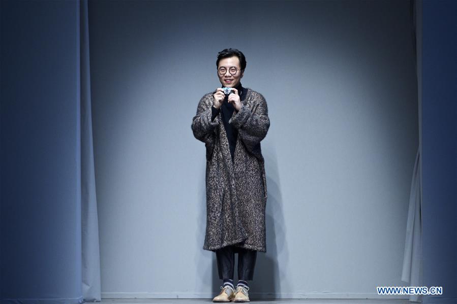 ITALY-MILAN-FASHION WEEK-MEN-CHINESE DESIGNER-MIAORAN