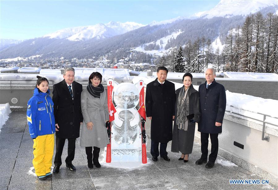 SWITZERLAND-CHINA-XI JINPING-DORIS LEUTHARD-YEAR OF TOURISM