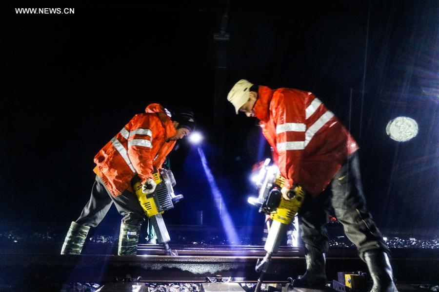 #CHINA-JIANGXI-FUZHOU-RAILWAY INSPECTION (CN)