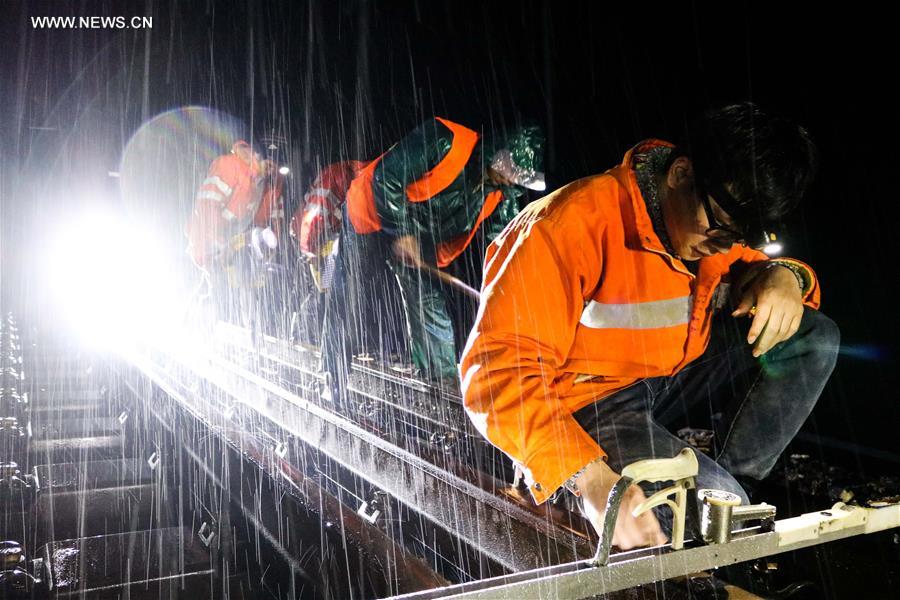 #CHINA-JIANGXI-FUZHOU-RAILWAY INSPECTION (CN)