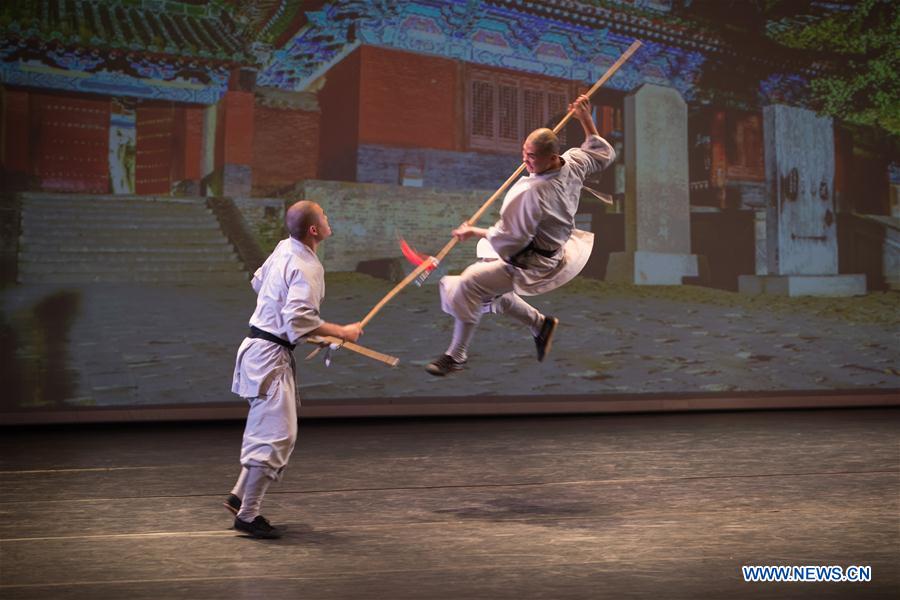 ISRAEL-TEL AVIV-CHINESE SHAOLIN MARTIAL ARTS-PERFORMANCE