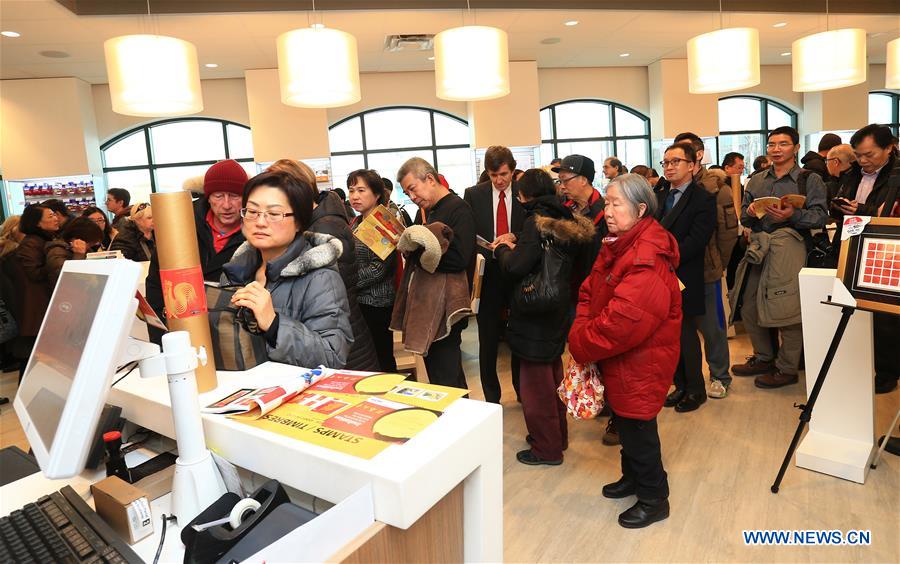 CANADA-TORONTO-STAMPS-YEAR OF THE ROOSTER