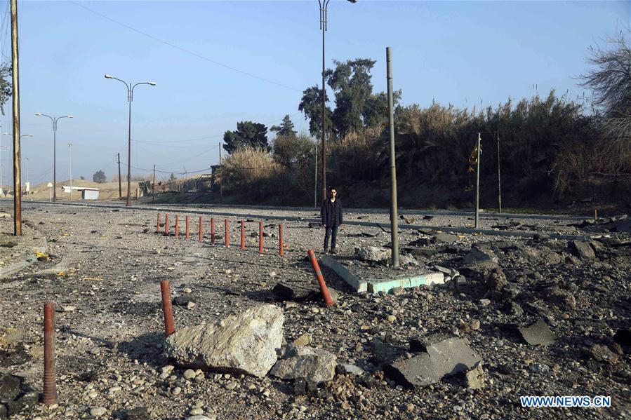 IRAQ-EASTERN MOSUL-MAIN PART-IRAQI FORCES-SEIZING