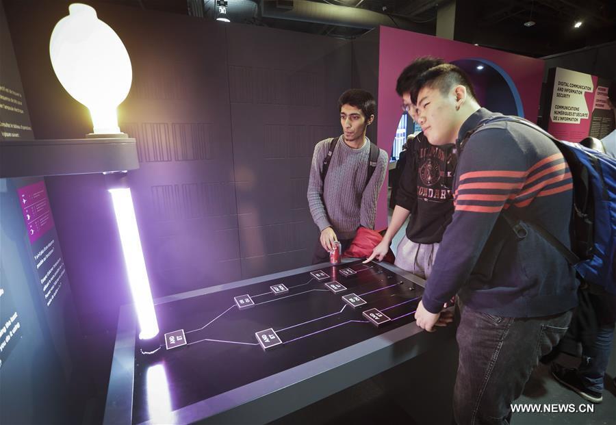 CANADA-VANCOUVER-QUANTUM SCIENCE EXHIBITION