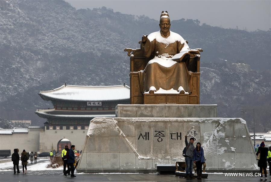 SOUTH KOREA-SEOUL-SNOW