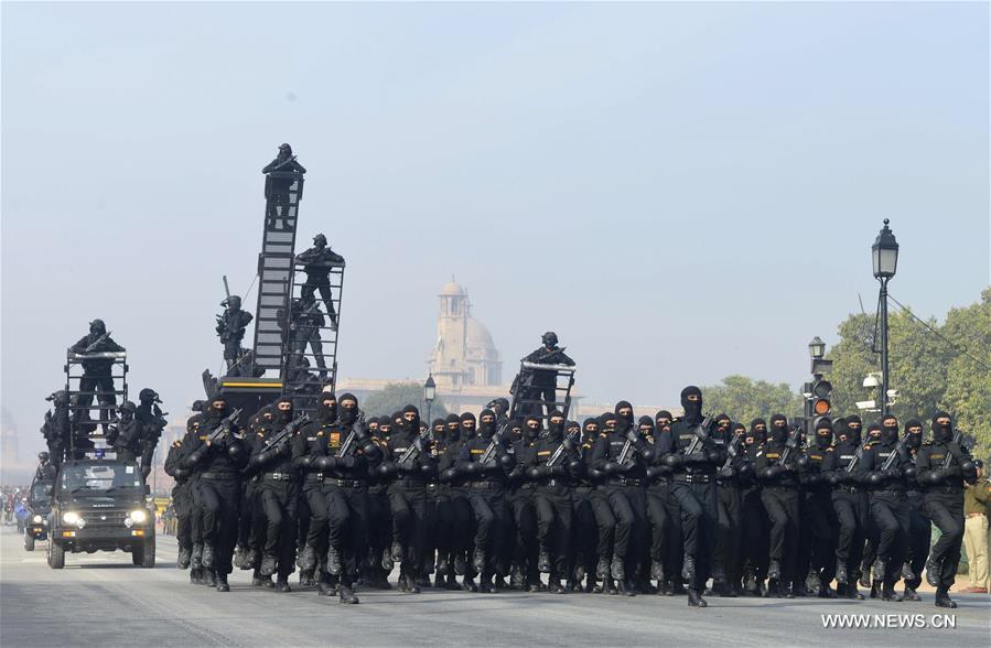 INDIA-NEW DELHI-REPUBLIC DAY PARADE-REHEARSAL