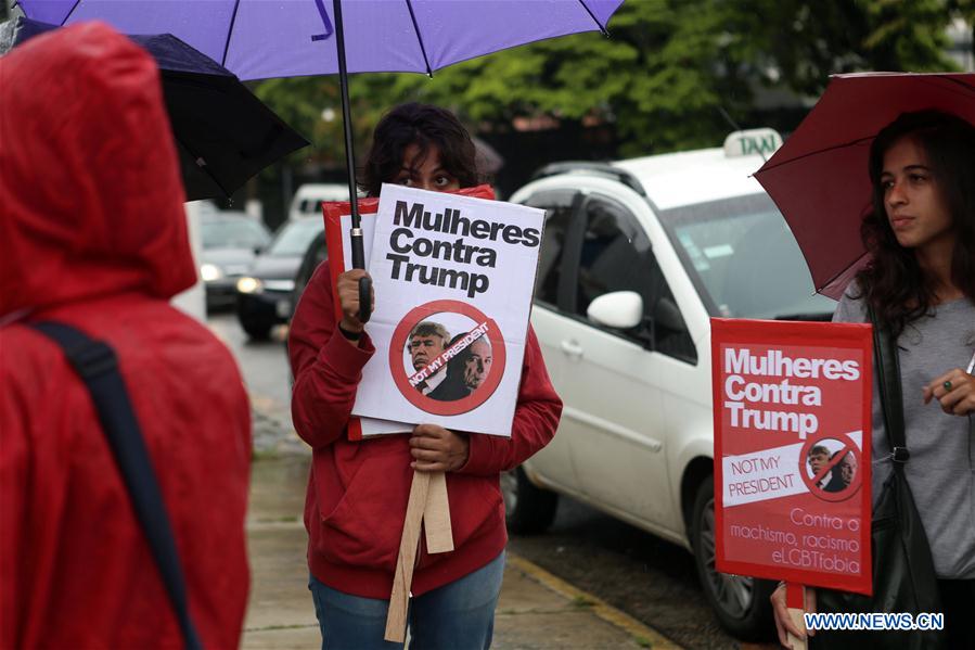 BRAZIL-SAO PAULO-WOMEN-PROTEST