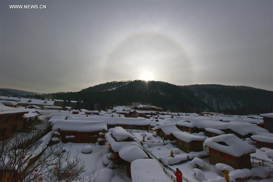 #CHINA-HEILONGJIANG-SNOW-SOLAR HALO (CN)