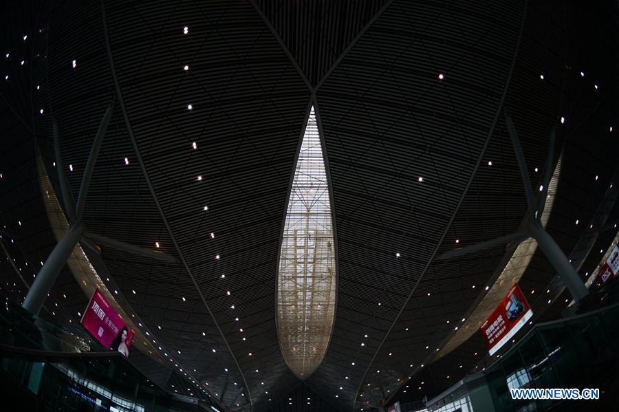 CHINA-XI'AN-RAILWAY STATION-ILLUMINATION CHECK (CN)