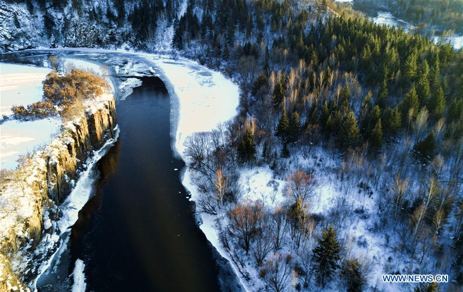 CHINA-HEILONGJIANG-KURBIN RIVER-WINTER SCENERY (CN)
