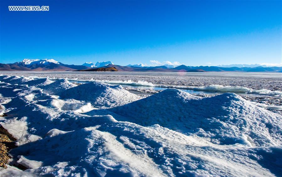 CHINA-TIBET-PLATEAU LAKE-SCENERY (CN)