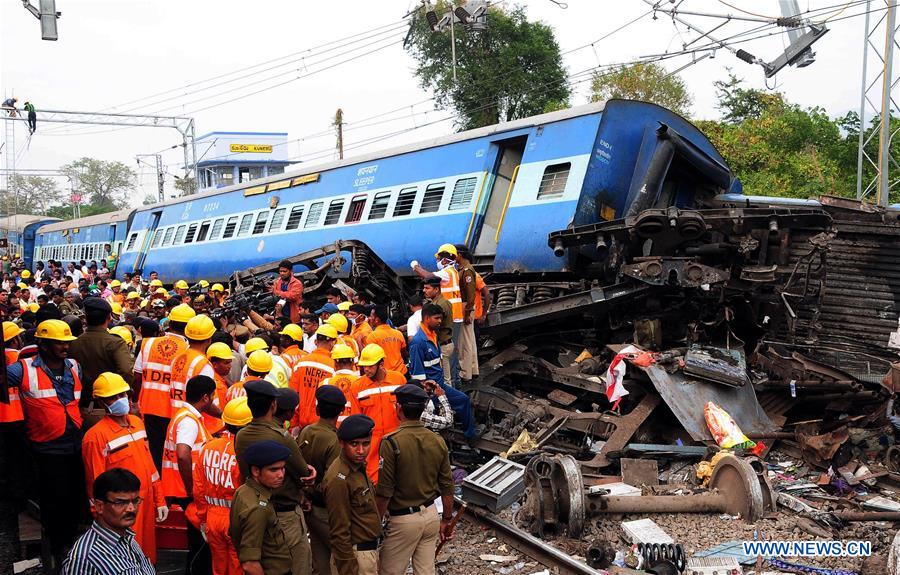 INDIA-VIZIANAGARAM-TRAIN DERAIL ACCIDENT-PROBE