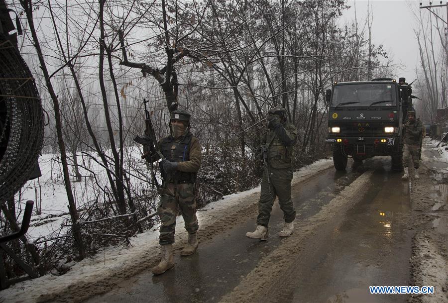 KASHMIR-SRINAGAR-GUNFIGHT