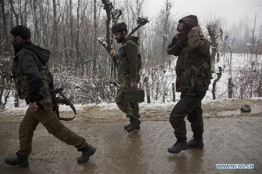 KASHMIR-SRINAGAR-GUNFIGHT