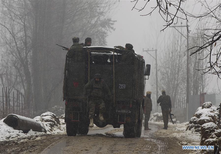 KASHMIR-SRINAGAR-GUNFIGHT