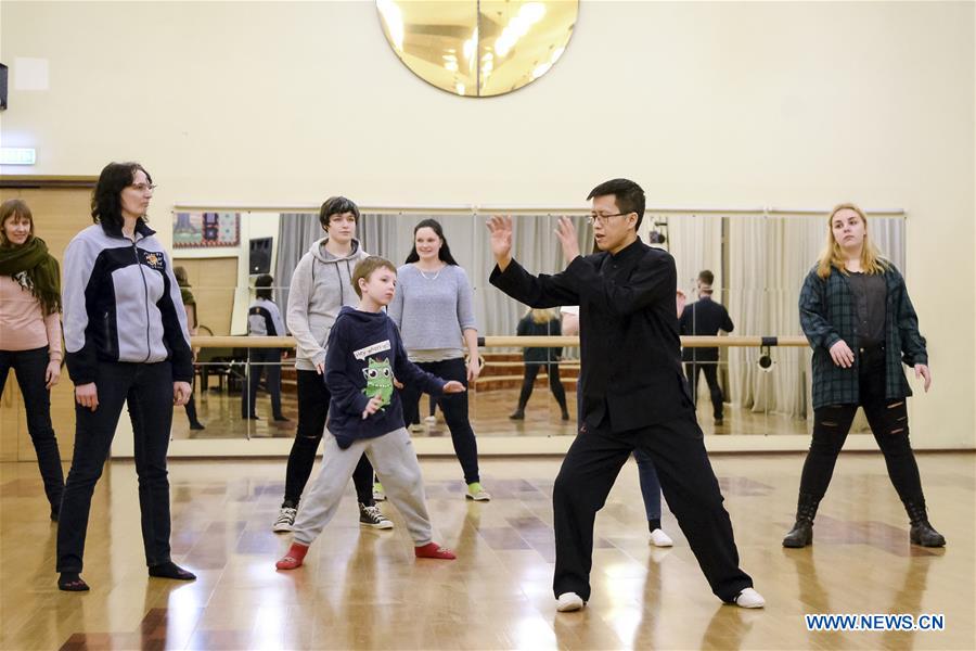 ESTONIA-VILJANDI-WEEK OF CHINA-MARTIAL ARTS