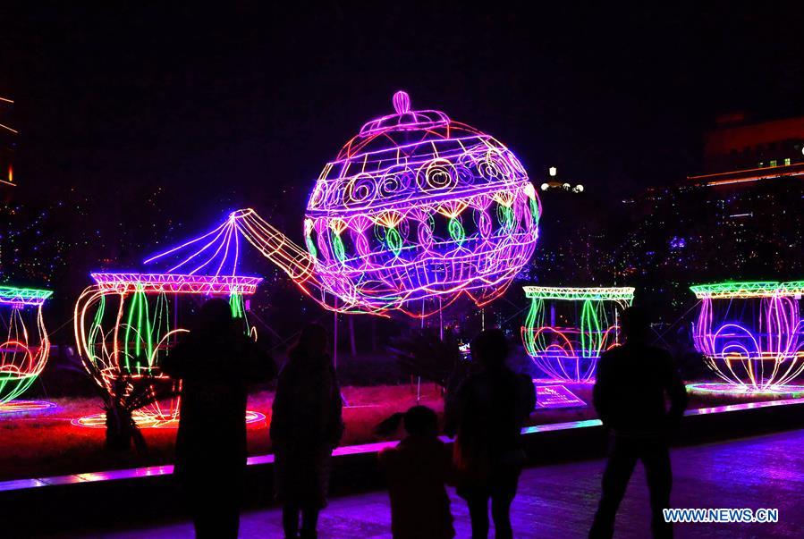 #CHINA-HUBEI-COLORED LIGHTS (CN)