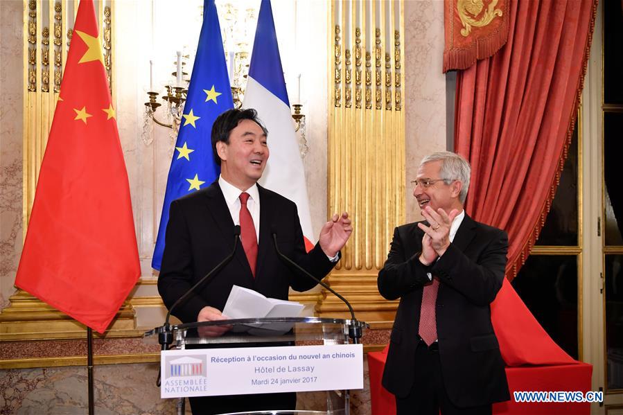 FRANCE-PARIS-NATIONAL ASSEMBLY-CHINESE NEW YEAR-RECEPTION