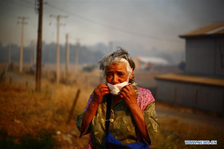 CHILE-ENVIRONMENT-FIRE