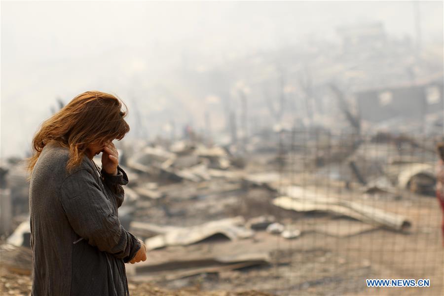 CHILE-ENVIRONMENT-FIRE
