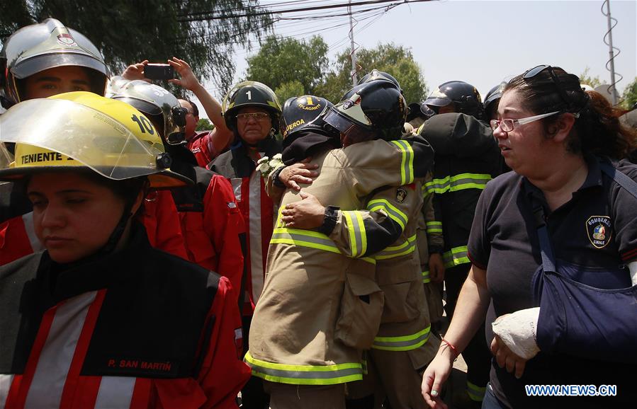 CHILE-ENVIRONMENT-FIRE