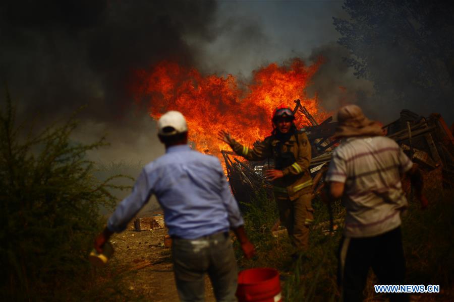 CHILE-ENVIRONMENT-FIRE