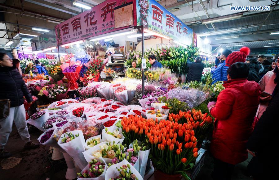 CHINA-BEIJING-FLOWER MARKET (CN) 