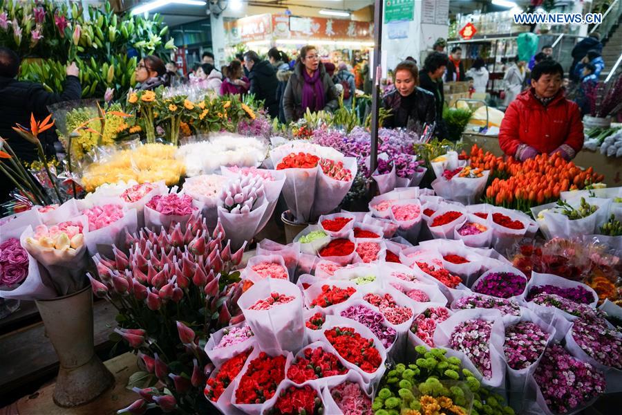 CHINA-BEIJING-FLOWER MARKET (CN) 