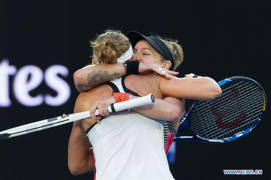 (SP)AUSTRALIA-MELBOURNE-TENNIS-AUSTRALIAN OPEN-WOMEN'S DOUBLES FINAL