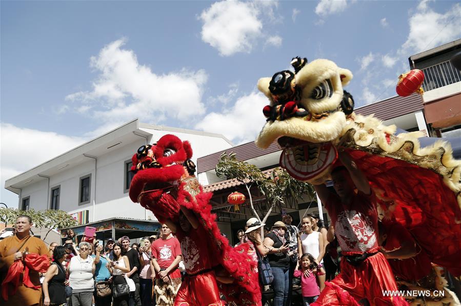 COSTA RICA-SAN JOSE-CHINESE LUNAR NEW YEAR