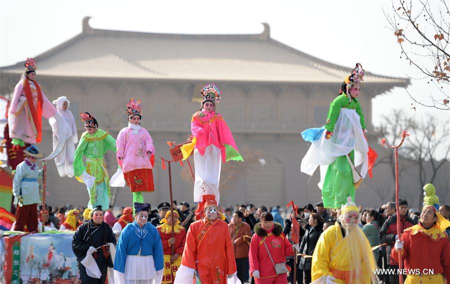 CHINA-SHAANXI-SPRING FESTIVAL-CELEBRATIONS (CN)