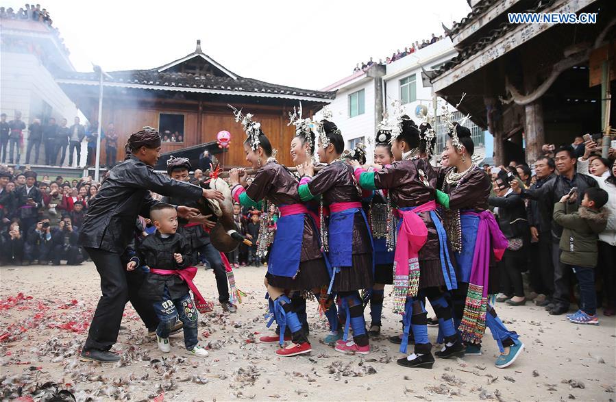 #CHINA-GUIZHOU-DONG PEOPLE-TRADITION (CN)