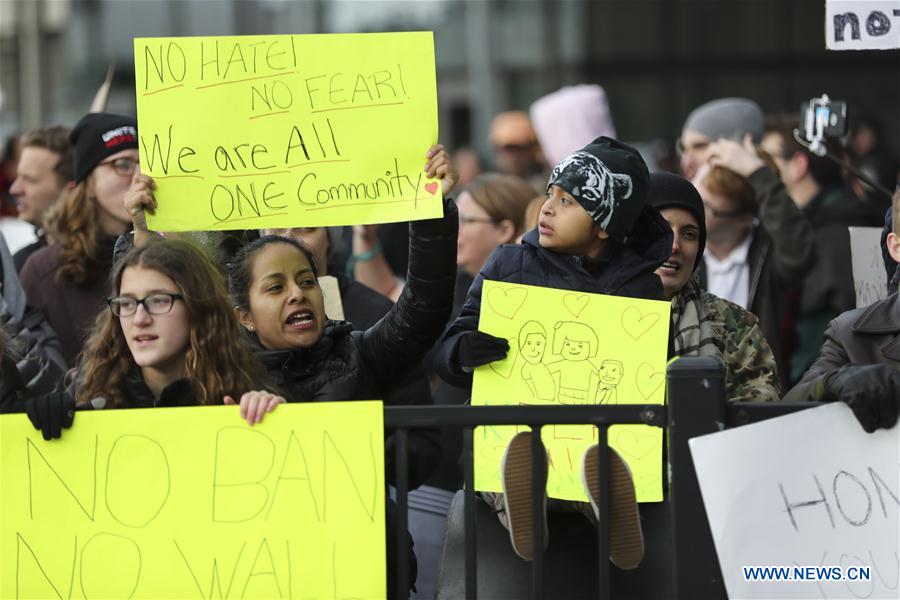 U.S.-NEW YORK-TRUMP-PROTEST