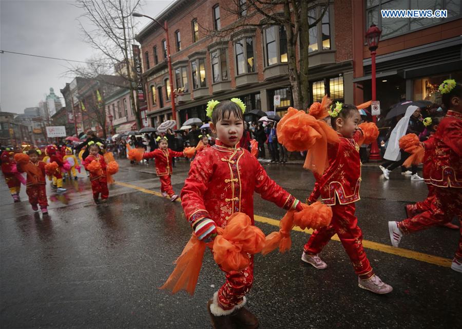 CANADA-VANCOUVER-CHINESE LUNAR NEW YEAR-PARADE