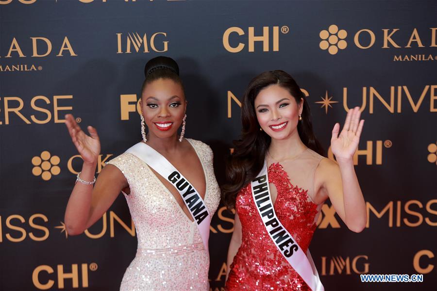 PHILIPPINES-PASAY CITY-MISS UNIVERSE-RED CARPET EVENT