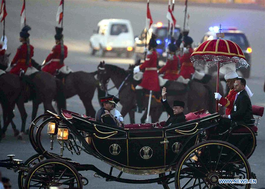 INDIA-NEW DELHI-BEATING RETREAT CEREMONY