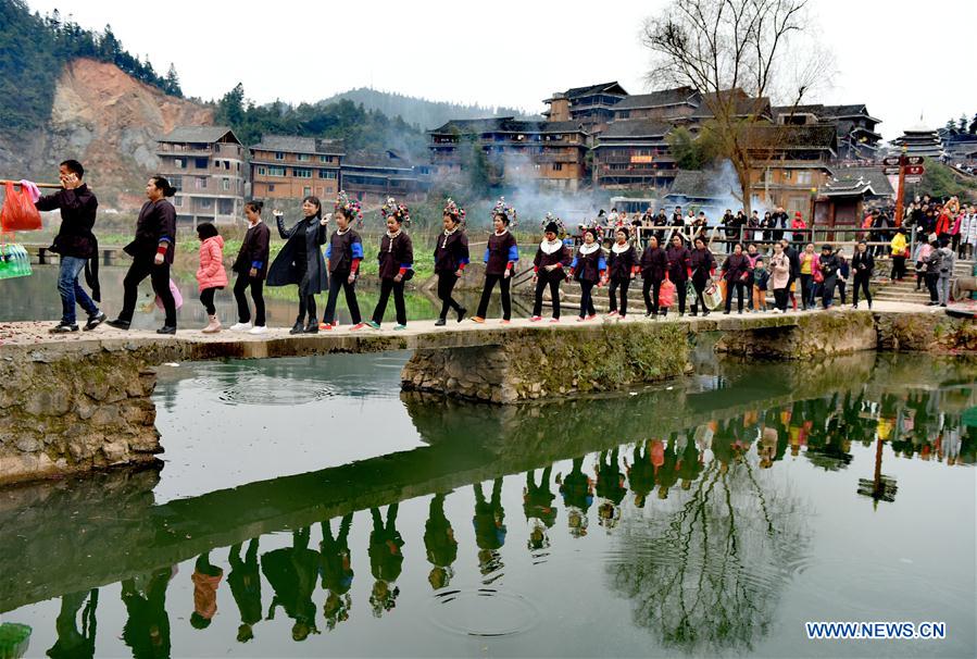 #CHINA-GUANGXI-DONG ETHNIC GROUP-TRADITION (CN)
