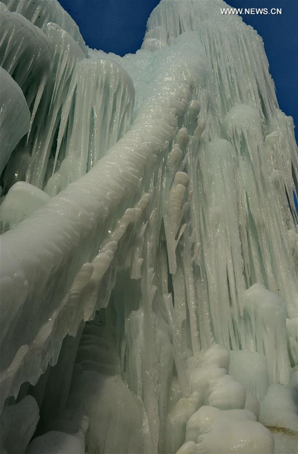 CHINA-HEBEI-FROZEN WATERFALL (CN)
