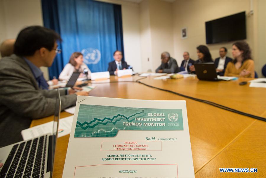 SWITZERLAND-GENEVA-UNCTAD-GLOBAl INVESTMENT REPORT