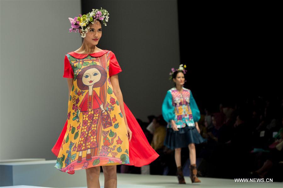 INDONESIA-JAKARTA-INDONESIA FASHION WEEK 2017