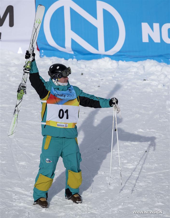 (SP)KAZAKHSTAN-ALMATY-28TH WINTER UNIVERSIADE-FREESTYLE SKIING-MEN'S MOGULS