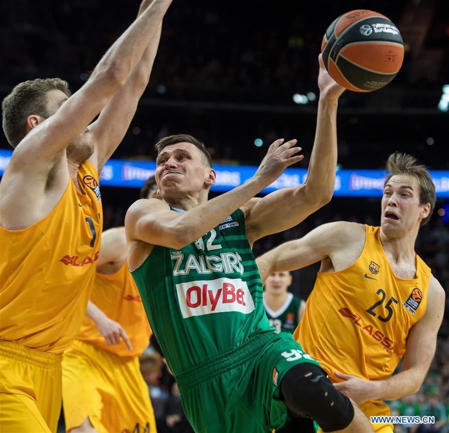 (SP)LITHUANIA-VILNIUS-BASKETBALL-EUROLEAGUE