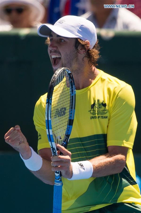 (SP)AUSTRALIA-MELBOURNE-TENNIS-DAVIS CUP-AUSTRALIA VS CZECH REPUBLIC