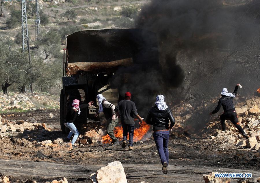 MIDEAST-NABLUS-CLASHES