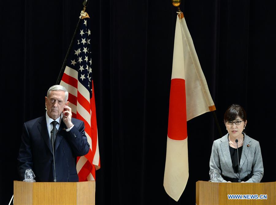 JAPAN-U.S.-DEFENSE MINISTER-TALKS