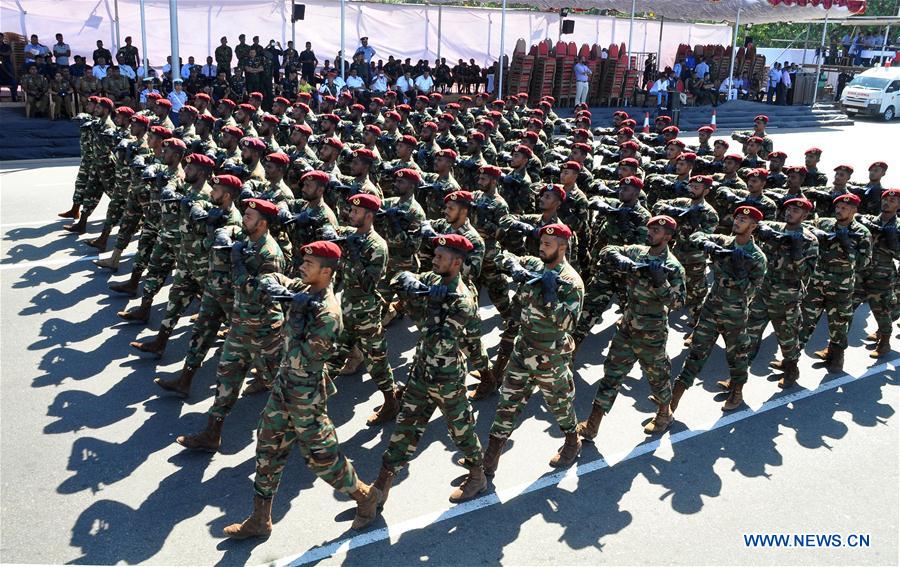 SRI LANKA-COLOMBO-69TH INDEPENDENCE DAY-PARADE