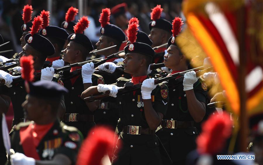 SRI LANKA-COLOMBO-69TH INDEPENDENCE DAY-PARADE
