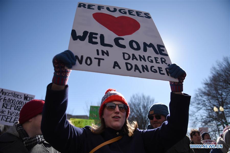 U.S.-WASHINGTON D.C.-PROTEST-TRUMP-IMMIGRATION