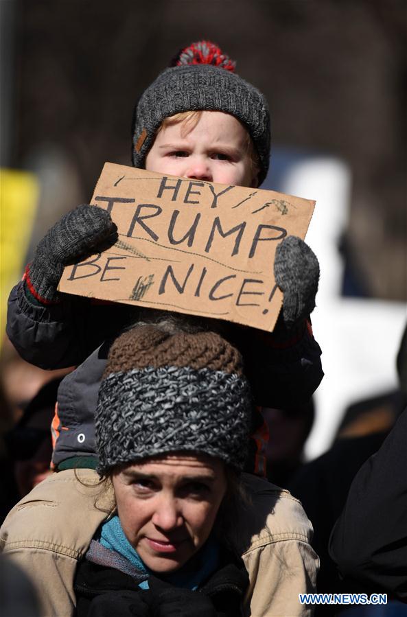 U.S.-WASHINGTON D.C.-PROTEST-TRUMP-IMMIGRATION